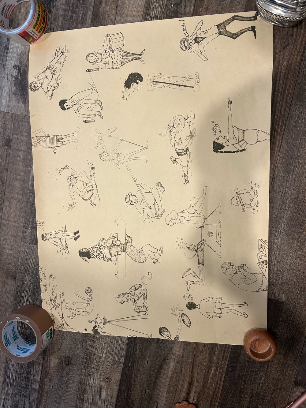 Vintage Art-work Sabrina Bernstein